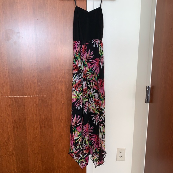 Strapless Tropical maxi dress by en focus studio - Picture 4 of 7